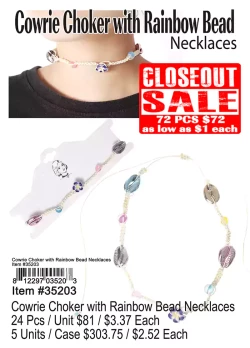Ethnic Style Fimo Choker (CL)